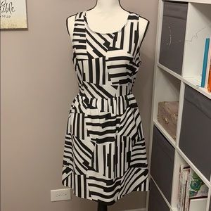 Open Back Printed Dress